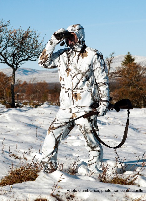 Sur-ensemble léger camo pour approche - vetement-chasse