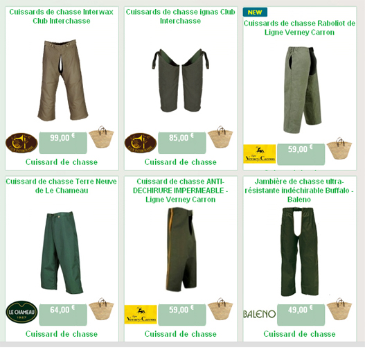 Cuissards jambiere 2