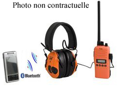 Peltor caque anti-bruit sport TAC bluetoo