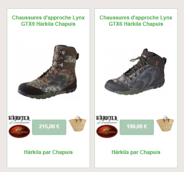 Lynx chaussures d'approche spécial