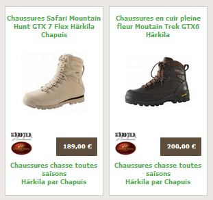 Mountain chaussures harkila