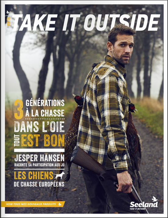 Couverture du catalogue de veste seeland international 2016 2017